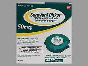 Serevent Diskus 50 mcg/dose powder for inhalation