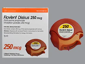 Flovent Diskus 250 mcg/actuation powder for inhalation