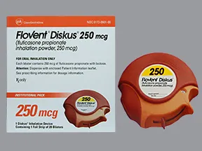 Flovent Diskus 250 mcg/actuation powder for inhalation