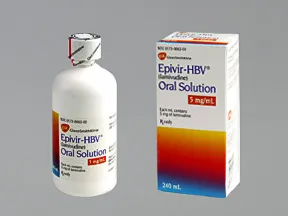 Epivir HBV 25 mg/5 mL (5 mg/mL) oral solution