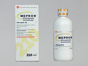 Mepron 750 mg/5 mL oral suspension