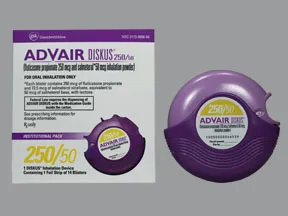 Advair Diskus 250 mcg-50 mcg/dose powder for inhalation