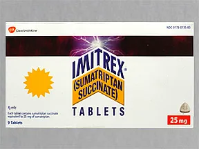 Imitrex 25 mg tablet