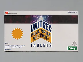 Imitrex 50 mg tablet