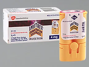Imitrex STATdose Refill 4 mg/0.5 mL subcutaneous cartridge