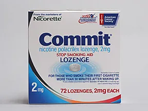 Nicorette 2 mg buccal lozenge