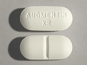amoxicillin-potassium clavulanate 1,000 mg-62.5 mg tablet,ext.rel 12hr