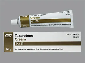 tazarotene 0.1 % topical cream