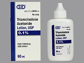 triamcinolone acetonide 0.1 % lotion