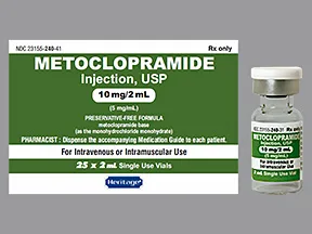 metoclopramide 5 mg/mL injection solution