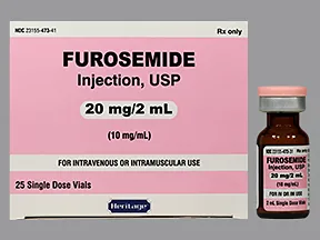 Furosemide or lasix is used as manufacturer