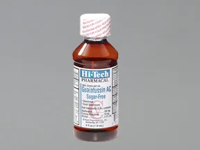 Guaiatussin AC 10 mg-100 mg/5 mL oral liquid