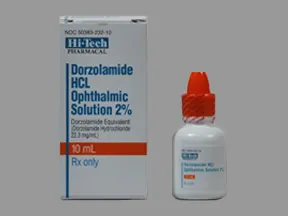 dorzolamide 2 % eye drops