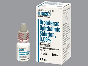 bromfenac 0.09 % eye drops