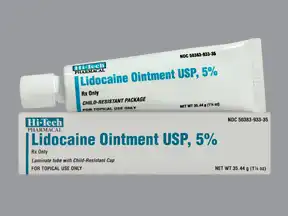 Lidocaine Medical Ornament