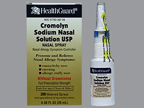cromolyn 5.2 mg/spray (4 %) nasal spray