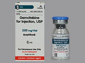 gemcitabine 200 mg intravenous solution