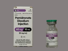 pamidronate 60 mg/10 mL (6 mg/mL) intravenous solution