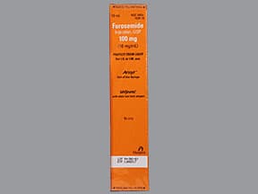 furosemide 10 mg/mL injection syringe