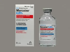 Marcaine-Epinephrine 0.25 %-1:200,000 injection solution
