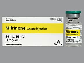 milrinone 1 mg/mL intravenous solution