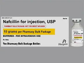 nafcillin 10 gram solution for injection