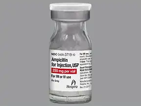 Ampicillin 250 mg iv