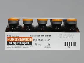 furosemide 10 mg/mL injection solution