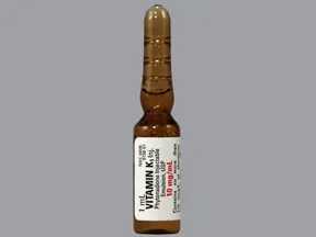 Vitamin K1 10 mg/mL injection solution