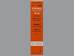furosemide 10 mg/mL injection syringe