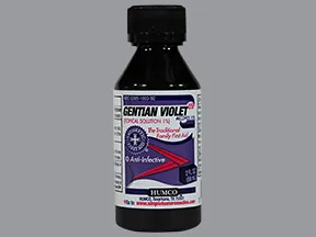 gentian violet 1 % topical solution