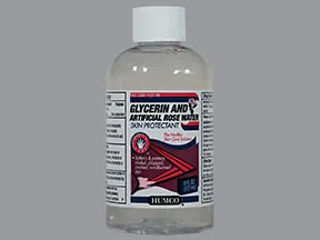 Glycerin And Rose Water 10 % topical liquid