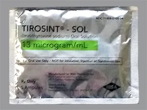 Tirosint-Sol 13 mcg/mL oral solution