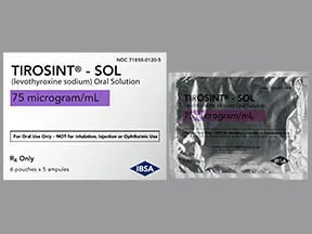 Tirosint-Sol 75 mcg/mL oral solution