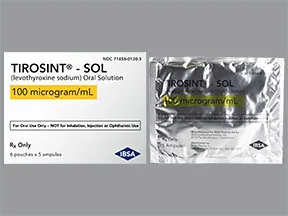 Tirosint-Sol 100 mcg/mL oral solution