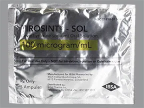 Tirosint-Sol 100 mcg/mL oral solution