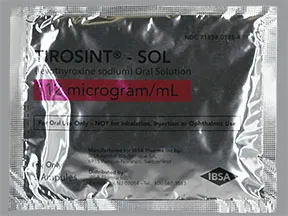 Tirosint-Sol 112 mcg/mL oral solution