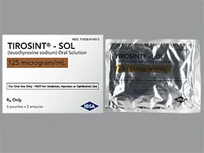 Tirosint-Sol 125 mcg/mL oral solution