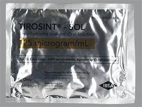 Tirosint-Sol 125 mcg/mL oral solution