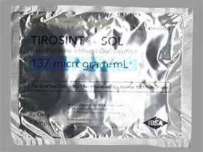 Tirosint-Sol 137 mcg/mL oral solution