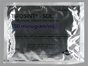 Tirosint-Sol 150 mcg/mL oral solution