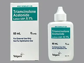 triamcinolone acetonide 0.1 % lotion