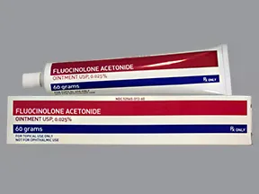 fluocinolone 0.025 % topical ointment