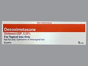 desoximetasone 0.25 % topical ointment