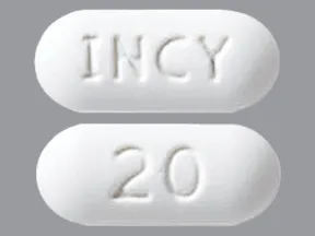 Jakafi 20 mg tablet