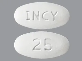 Jakafi 25 mg tablet
