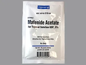 mafenide 50 gram topical packet