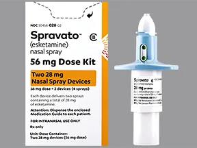 Spravato 56 mg (28 mg x 2) nasal spray