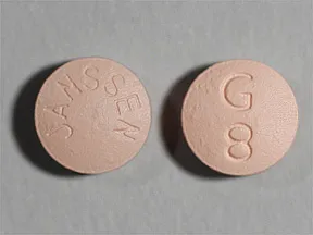 Razadyne 8 mg tablet