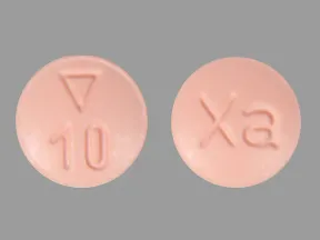 Xarelto 10 mg tablet